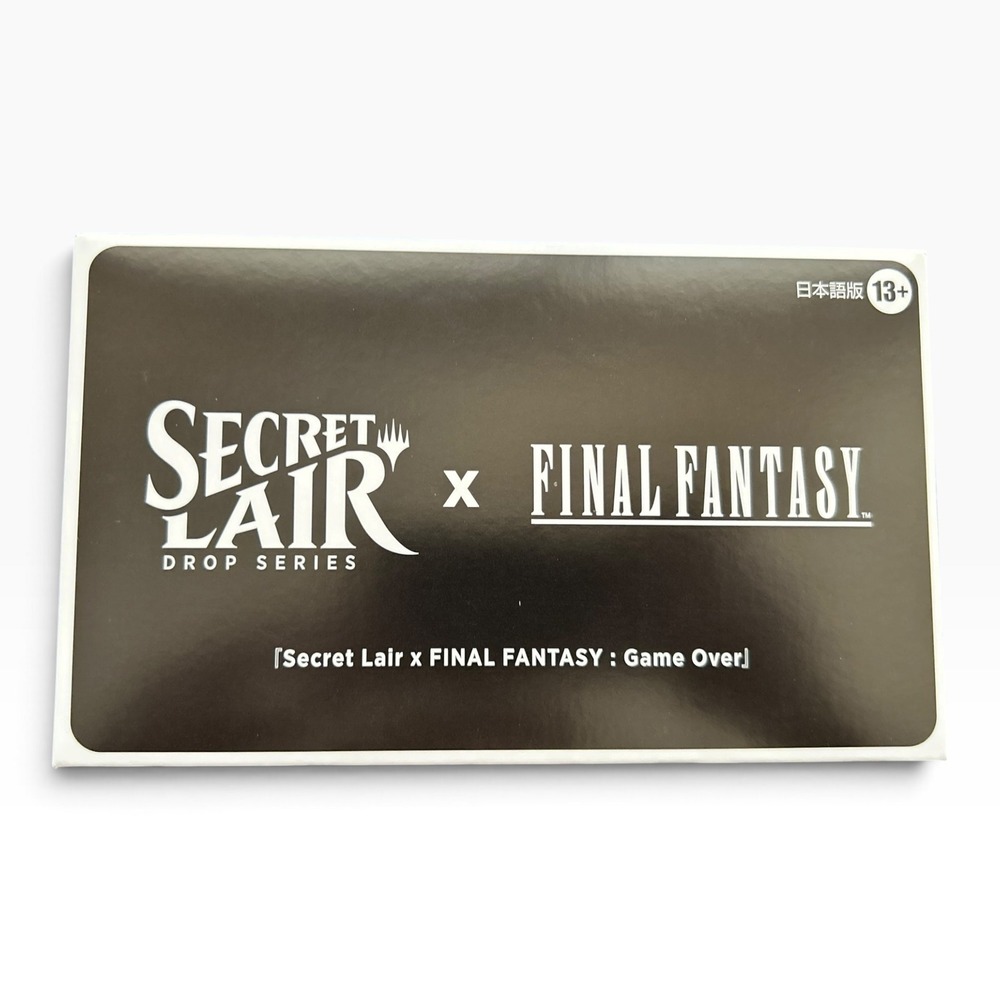 Magic The Gathering Secret Lair x Final Fantasy Game Over Japanese NEW